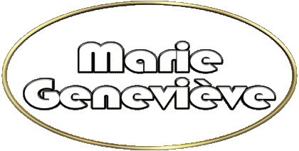 Marie Geneviève M Composed FEMININE - France First Names 