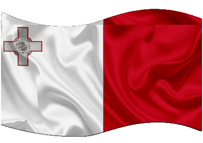 Rectángulo Malta Europa Banderas 