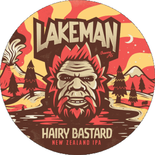 Hairy Bastard-Hairy Bastard Lakeman Nueva Zelanda Cervezas Bebidas 