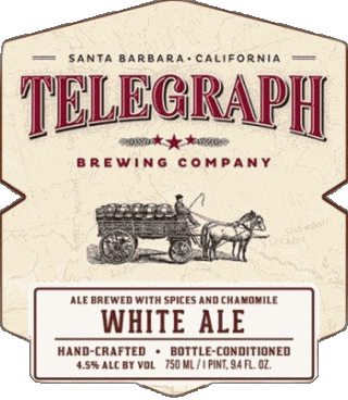 White ale-White ale Telegraph Brewing USA Bières Boissons 