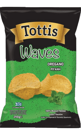 Tottis Griechenland Chips - Snack - Crips Essen 