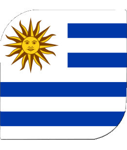 Platz Uruguay Amerika Fahnen 