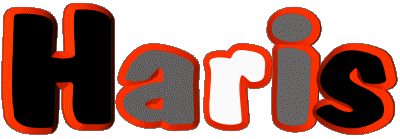 Haris H MASCULIN - Maghreb Musulman Prénoms 