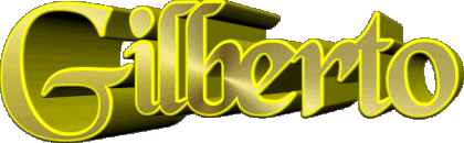 Gilberto G MANN - Italien Vorname 