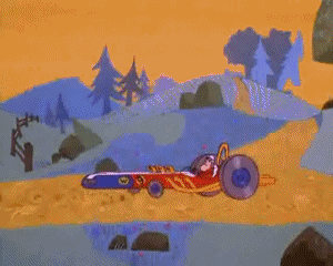 Motors Race Video GIF - 11 Les Fous du volant Dessins Animés TV Cinéma Multi Média 