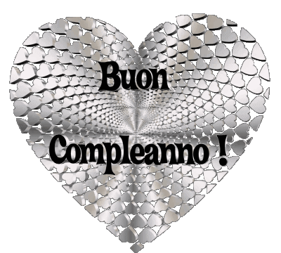 011 Cuore Buon Compleanno Italiano Messagi 