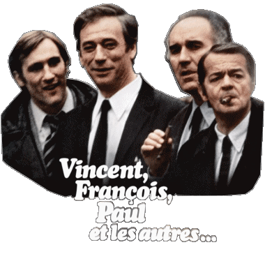 Gérard Depardieu-Gérard Depardieu Vincent, François, Paul... et les autres Yves Montand Movie France Multi Media 