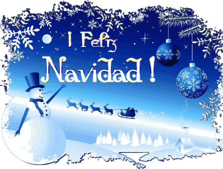 Serie 22 Feliz Navidad Espagnol Messages 