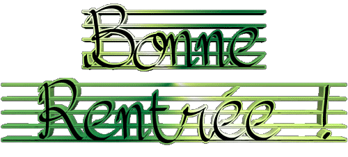 01 Transparent Background Bonne Rentrée French Messages 