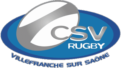 C.S.V Villefranche sur Saône Dept 69 Rugby Club Francia Logo Deportes 