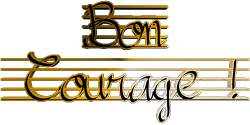 01 Bon Courage Francés Mensajes 