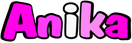 Anika A FEMININE - Maghreb Muslim First Names 