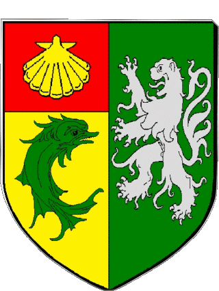 Blason-Blason LABENNE 40 Départements - Villes France Drapeaux 