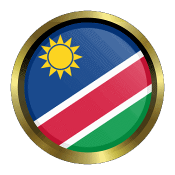 Rotondo - Anelli Namibia Africa Bandiere 