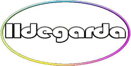 Ildegarda I WEIBLICH - Italien Vorname 