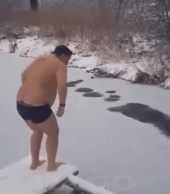 Gamelles Fail Sur La Glace PERSONNAGES Humour - Fun 