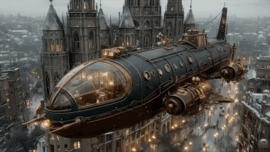 Epic Steampunk Vehicule A.I Miscela Umorismo -  Fun 