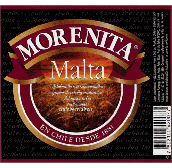 Morenita Chile Bier Getränke 