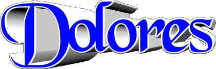 Dolores D WEIBLICH - Spanien Vorname 