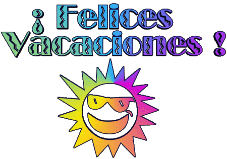 04 Fondo transparente Felices Vacaciones Español Mensajes 
