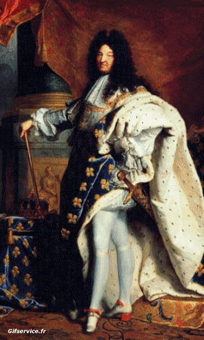 Portrait of Louis XIV-Portrait of Louis XIV containment covid art recreations Getty challenge  - Hyacinthe Rigaud Painters artists Morphing - Look Like Humor -  Fun 