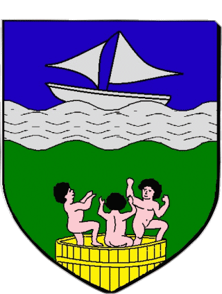 Blasón-Blasón TERRE DE BAS 971 Departamentos - Ciudades Francia Banderas 