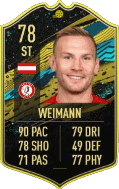 Andreas Weimann Autriche F I F A - Joueurs Cartes Jeux Vidéo Multi Média 