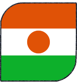 Platz Niger Afrika Fahnen 