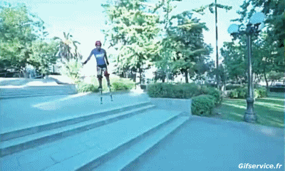 Fun Win Skyrunner Stilts GENTE Humor - Fun 