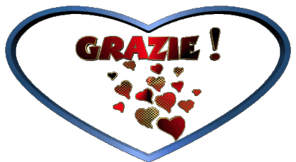 Coeur Grazie Italien Messages 