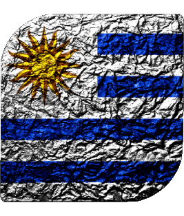 Platz Uruguay Amerika Fahnen 