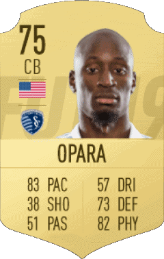 Ike Opara U S A F I F A - Karten Spieler Videospiele Multimedia 