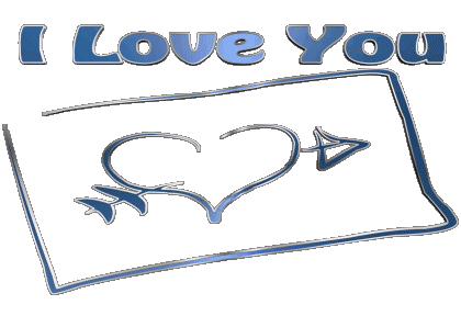 Herz I Love You Englisch Nachrichten 