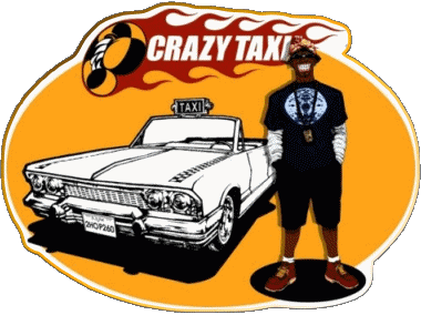 01 Crazy Taxi Jeux Vidéo Multi Média 