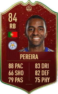 Ricardo Barbosa Pereira Portugal F I F A - Joueurs Cartes Jeux Vidéo Multi Média 