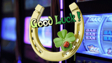 002 Animated Background Good Luck English Messages 