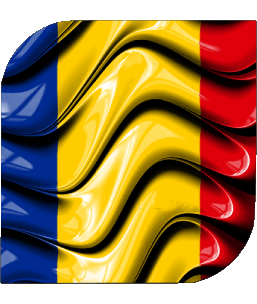 Carré Roumanie Europe Drapeaux 