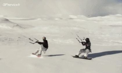 Fun - Win Kite Snowboarding Sports Humour - Fun 