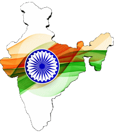 Map India Asia Flags 