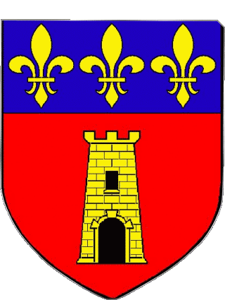 Blazon-Blazon SALERS 15 Departments - Cities France Flags 