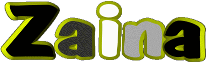 Zaina Z FEMININE - Maghreb Muslim First Names 