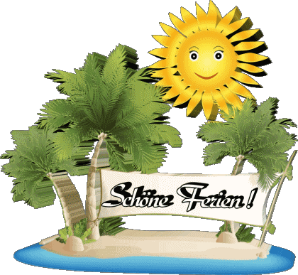 21 Transparent Background Schöne Ferien German Messages 