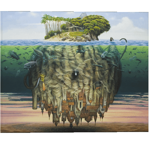 Jacek Yerka Artists Painter Humor -  Fun 