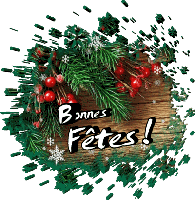 Serie 14 Bonnes Fêtes (Noël) Français Messages 
