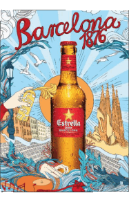 Estrella Damm España Cervezas Bebidas 