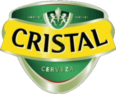 Logo-Logo Cristal Chile Beers Drinks 