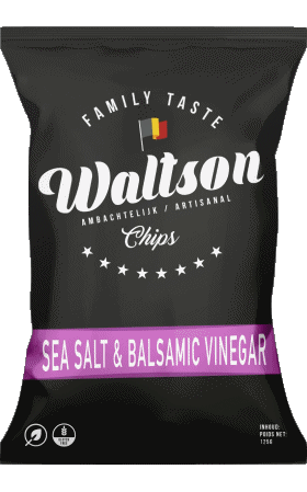 Waltson Chips Bélgica Aperitivos - Chips - Snack Comida 
