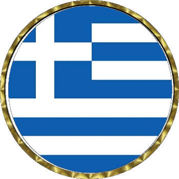 Round - Rings Greece Europe Flags 