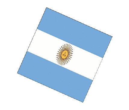 Sfera - Cubo Argentina America Bandiere 