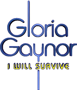Logo Gloria Gaynor Disco Música Multimedia 